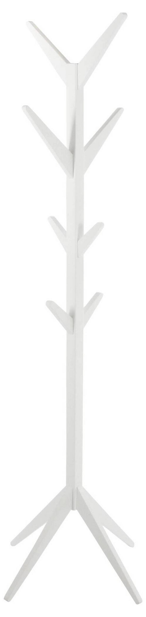 KLEIDERSTÄNDER in Weiß 42/178/42 cm   - Weiß, Basics, Holzwerkstoff (42/178/42cm)