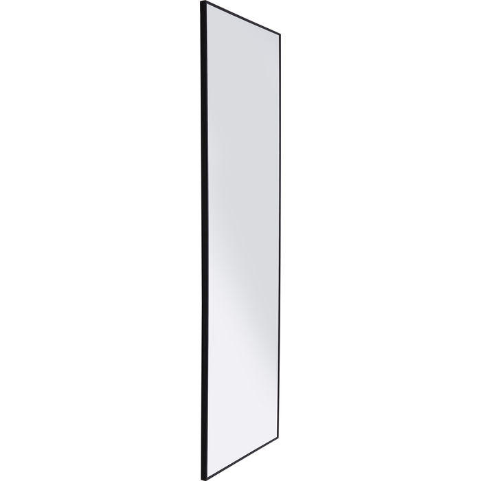 WANDSPIEGEL 30/130/3 cm    in rechteckig  - Schwarz, Design, Glas/Metall (30/130/3cm) - Kare-Design