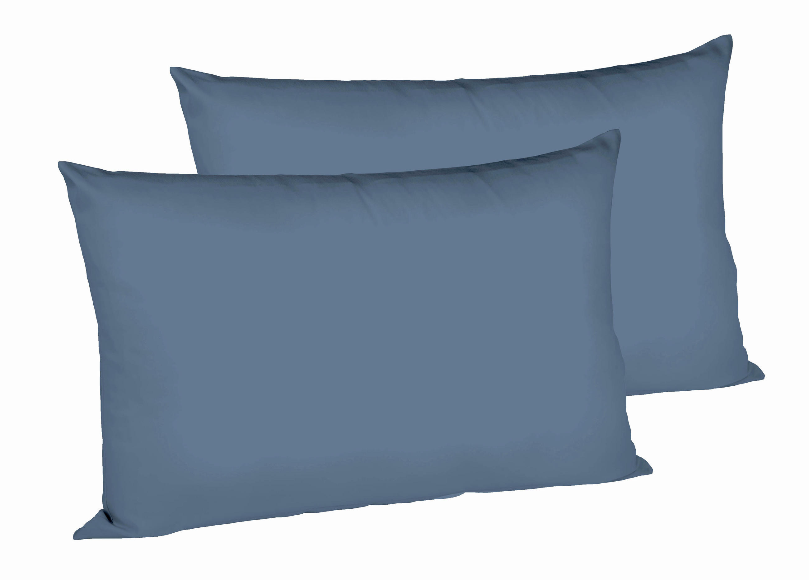 KISSENHÜLLEN-SET 40/60 cm  - Blau, Basics, Textil (40/60cm) - Fleuresse