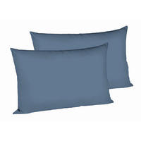 KISSENHÜLLEN-SET 40/60 cm  - Blau, Basics, Textil (40/60cm) - Fleuresse