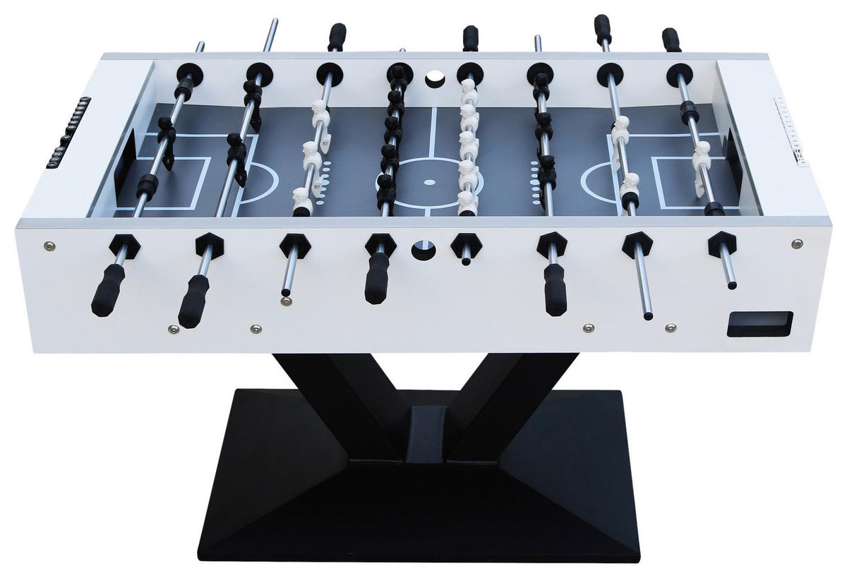 WORLDCUP PREMIUM PRO COUGAR - Schwarz/Weiß, KONVENTIONELL, Holz/Metall (76/90/144cm) - Ambia Garden