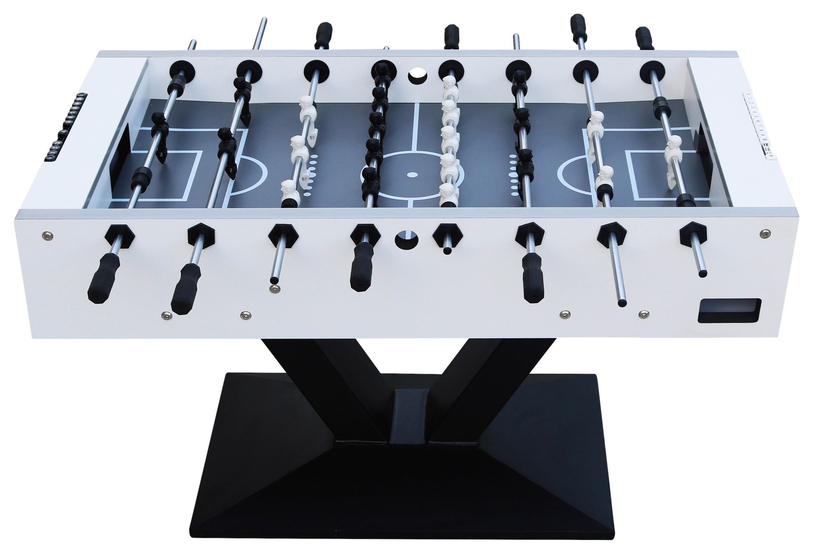 XXXLutz Worldcup Schwarz, Weiß 76x90x144 cm