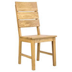 STUHL Wildeiche Wildeiche massiv  - Wildeiche, Natur, Holz (43/97,5/52cm) - Carryhome