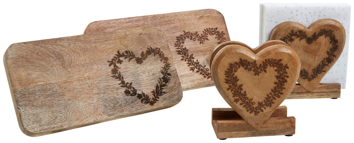 SCHNEIDEBRETT    30/15/4 cm  - Braun, Trend, Holz (30/15/4cm) - Ambia Home