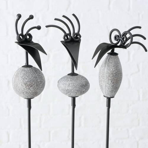 Gartenstecker Vogel L: 7,5 Cm Metall