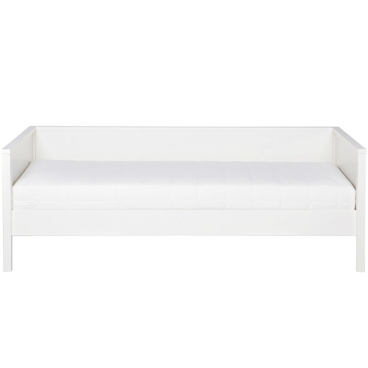 BETT 90/200 cm  in Weiß  - Weiß, Basics, Holz (90/200cm) - MID.YOU