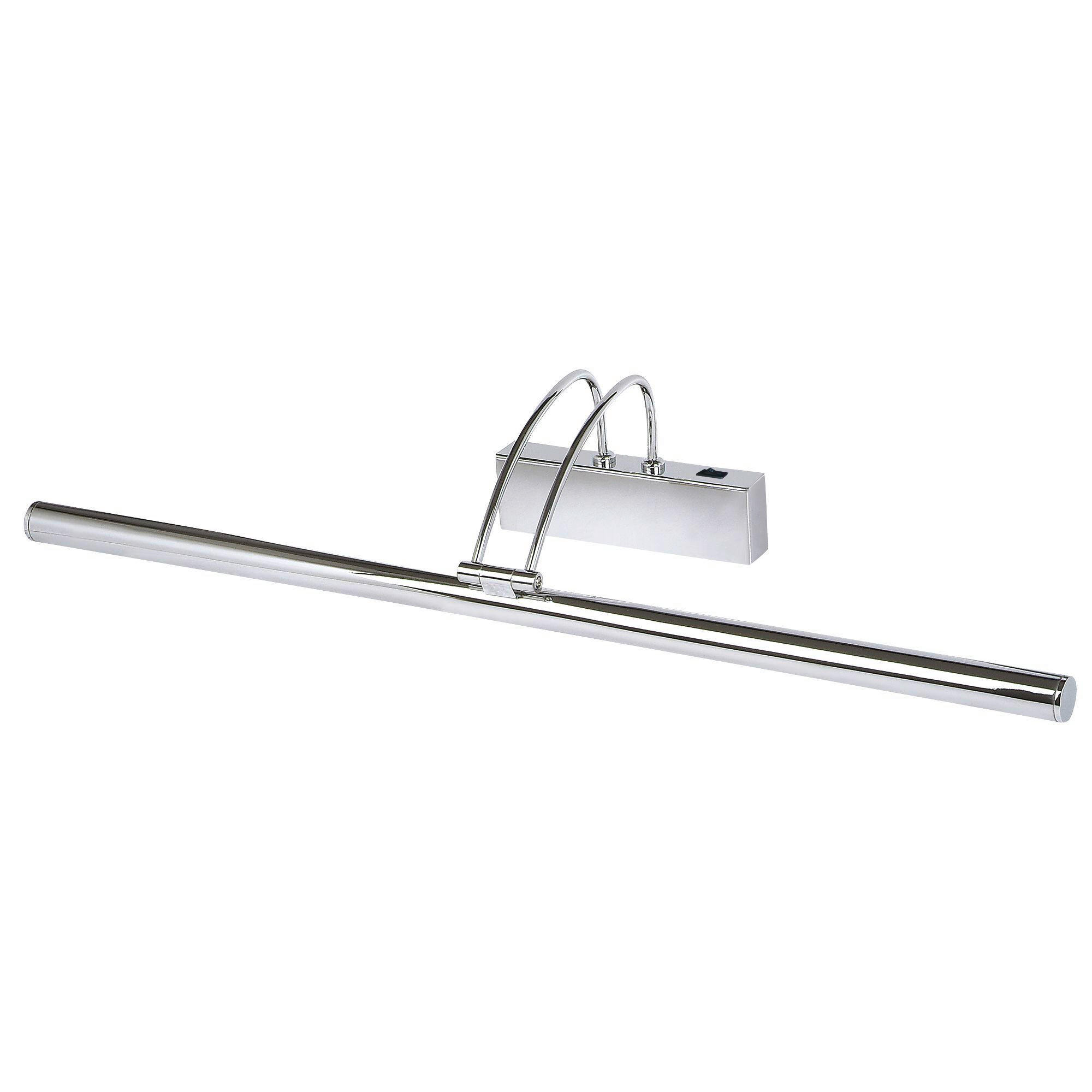 LED-BILDERLEUCHTE 68/12/20 cm   - Chromfarben, KONVENTIONELL, Kunststoff/Metall (68/12/20cm) - Searchlight