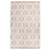 FLACHWEBETEPPICH 80/150 cm My Nomad Weiß, Sandfarben, Beige  - Sandfarben/Beige, Design, Textil (80/150cm) - Obsession