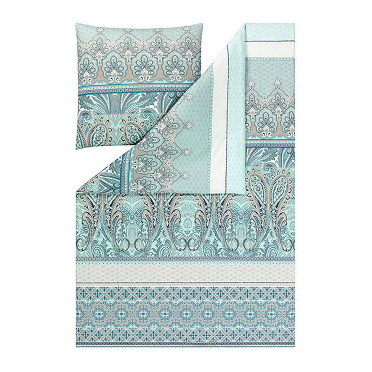 BETTWÄSCHE Atelier Interlock-Jersey 140/200 cm  - Mintgrün, Basics, Textil (140/200cm) - Estella