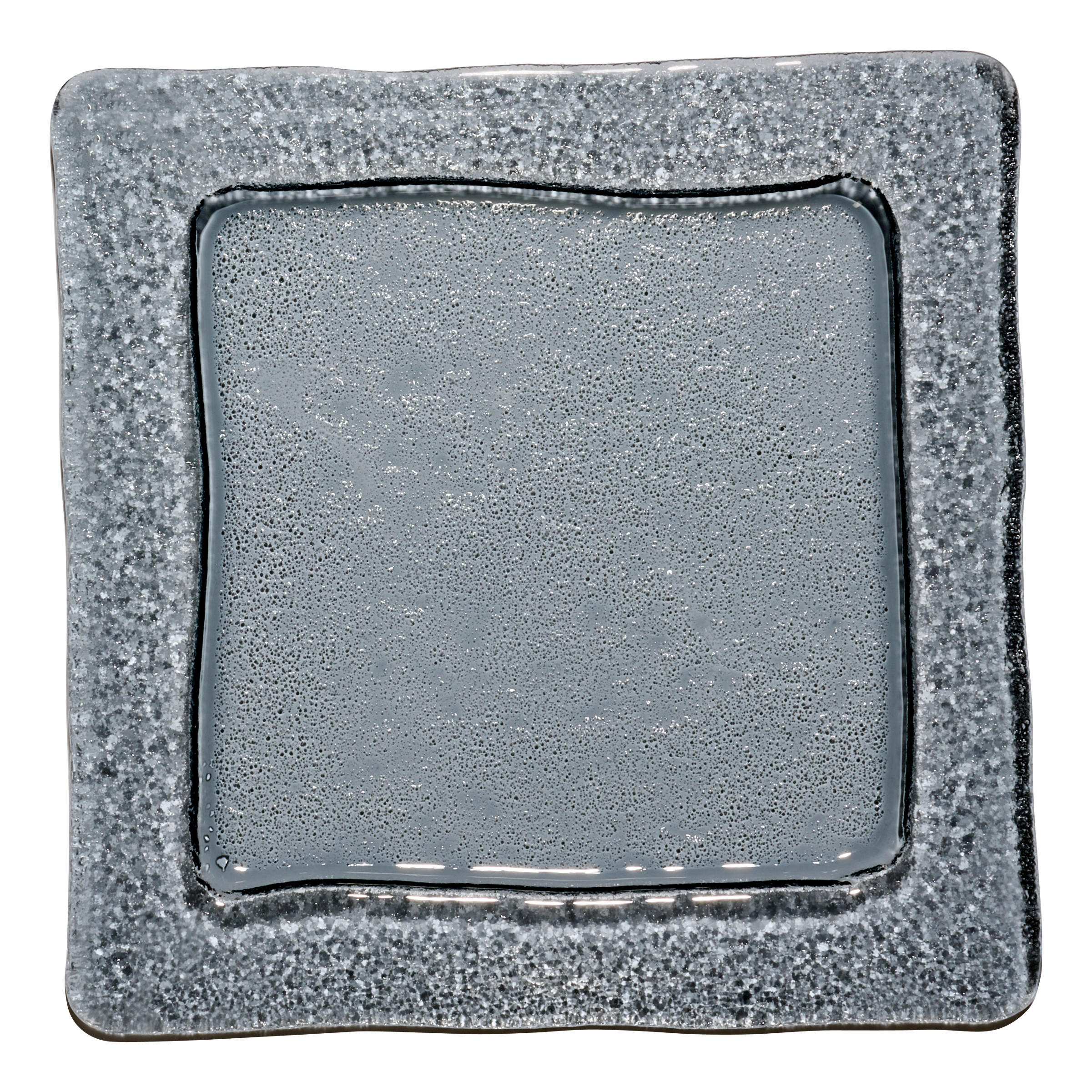 TELLER Grau Nox Smoke  - Grau, Basics, Glas (25/25/1,5cm) - Ritzenhoff Breker