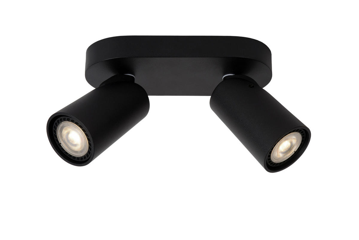 LED-STRAHLER - Schwarz, Konventionell (20/9/12.5cm) - Lucide