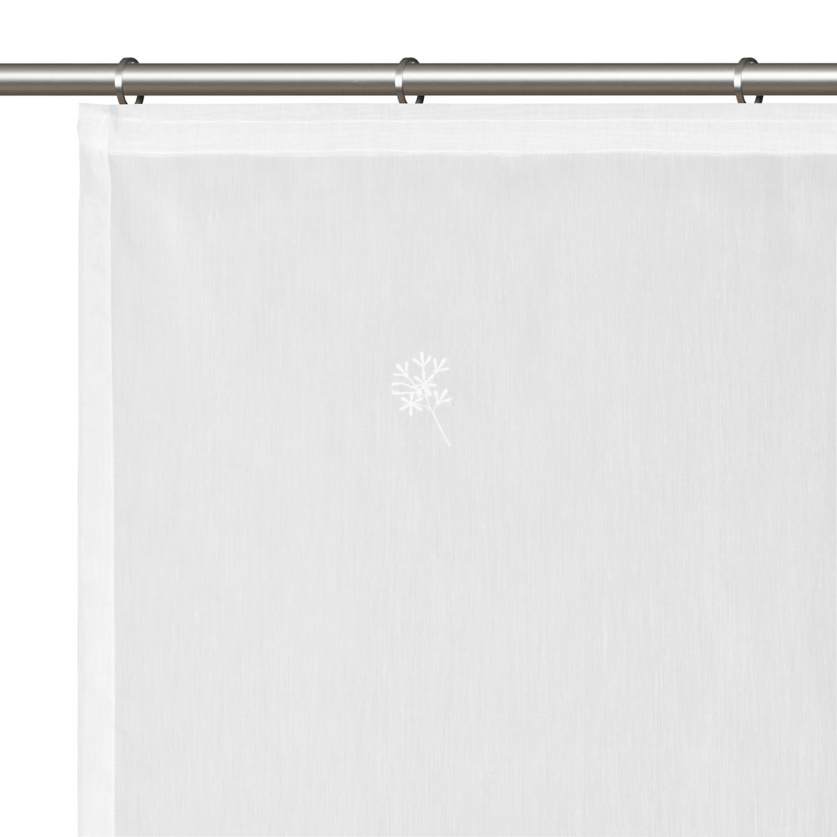 FERTIGSTORE  halbtransparent   450/245 cm  - Weiß, KONVENTIONELL, Textil (450/245cm) - Esposa