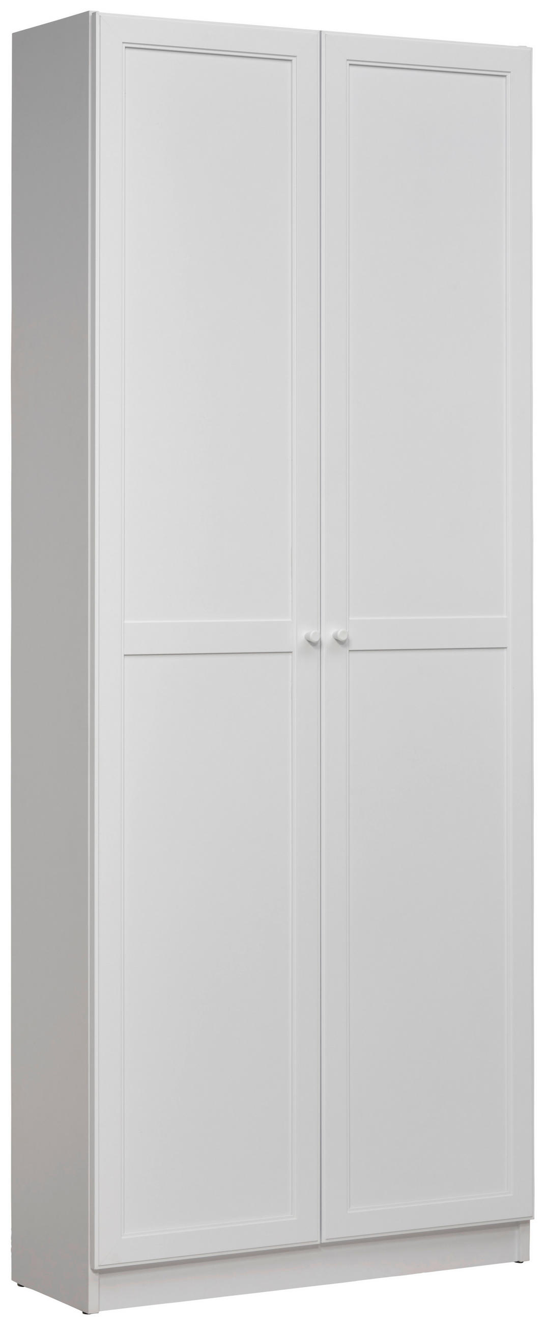 REGAL 80/199,2/28 cm bela  - bela, Konvencionalno, leseni material (80/199,2/28cm) - Carryhome
