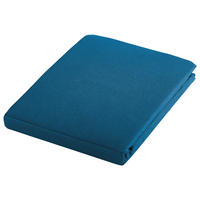 NAPÍNACIA PLACHTA, džersej, petrolejová, 100/200 cm - petrolejová, Basics, textil (100/200cm) - Bio:Vio