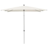 SONNENSCHIRM 200x200 cm Ecru  - Ecru/Silberfarben, Basics, Textil/Metall (200/200cm) - Glatz