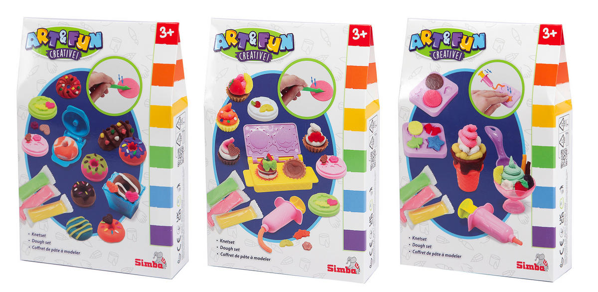 SET ZA MODELIRANJE   - višebojno, Basics, plastika - Simba