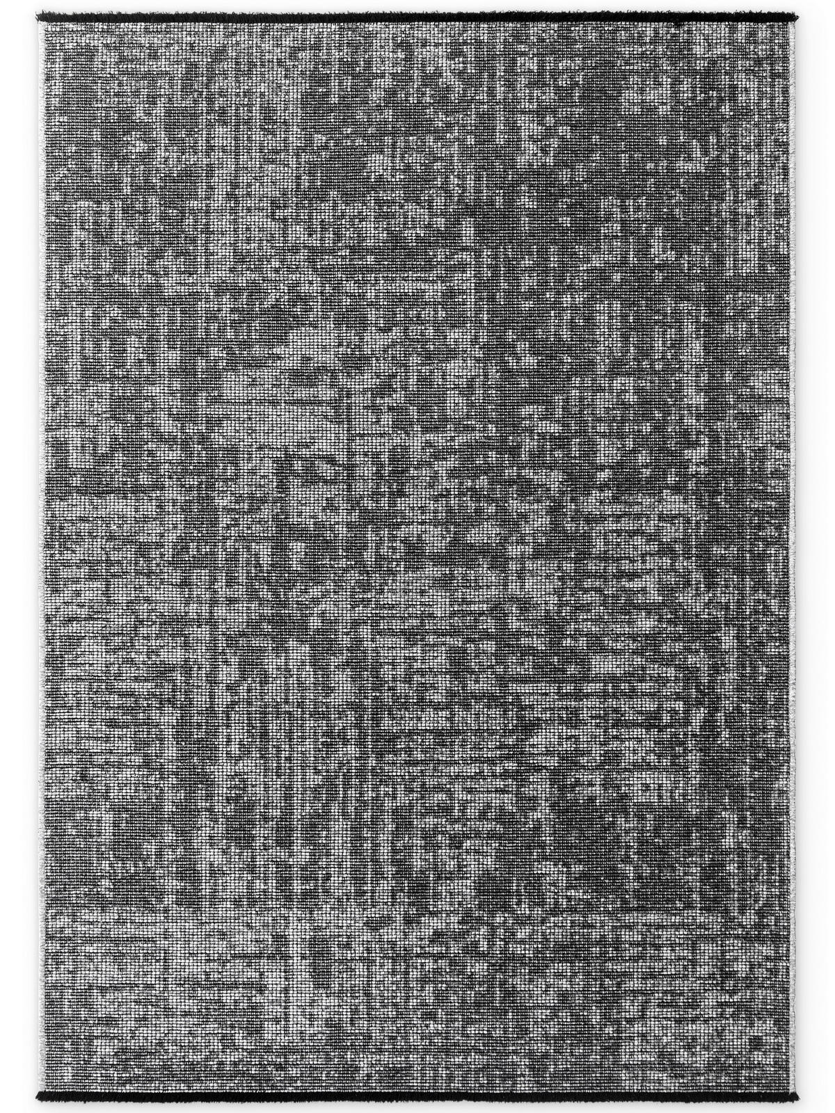 TEPPICH 80/150 cm Brilliance Grau, Silberfarben  - Silberfarben/Grau, KONVENTIONELL, Kunststoff/Textil (80/150cm) - Elle Decoration