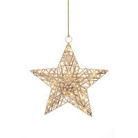 LED-DEKOLEUCHTE - Goldfarben, Basics, Kunststoff (30/7,5/30cm)