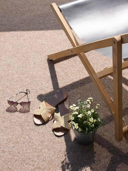 RASENTEPPICH - Beige, Basics, Textil (400/950cm)