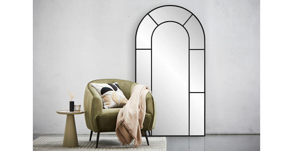 WANDSPIEGEL 100/184/2,5 cm    in  - Schwarz, Trend, Glas/Holzwerkstoff (100/184/2,5cm) - Landscape