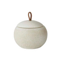 KOSMETIKDOSE Keramik  - Beige, Basics, Keramik (11,5/9,5/9cm) - Aquanova