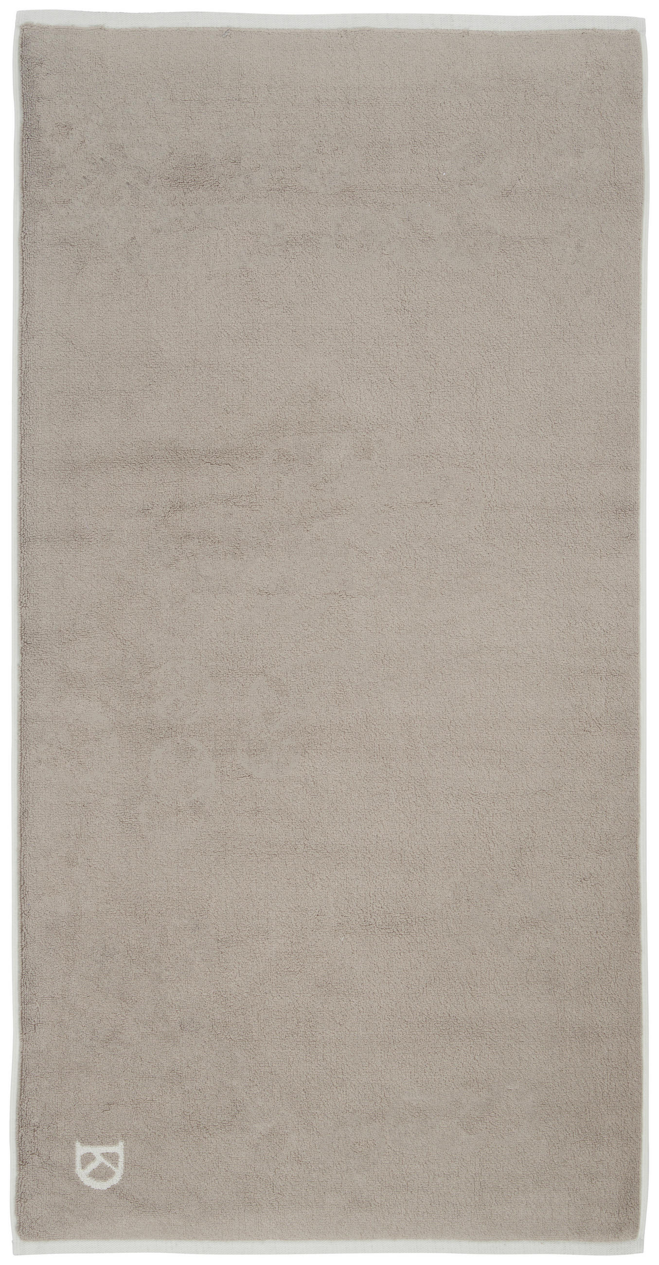 BADEMATTE BASIC Weiß, Beige 60/120 cm  - Beige/Weiß, Basics, Textil (60/120cm) - Dieter Knoll