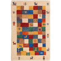 ORIENTTEPPICH  Wohnzimmer 90/160 cm Fantasia Multicolor rechteckig  - Multicolor, LIFESTYLE, Textil (90/160cm) - Cazaris
