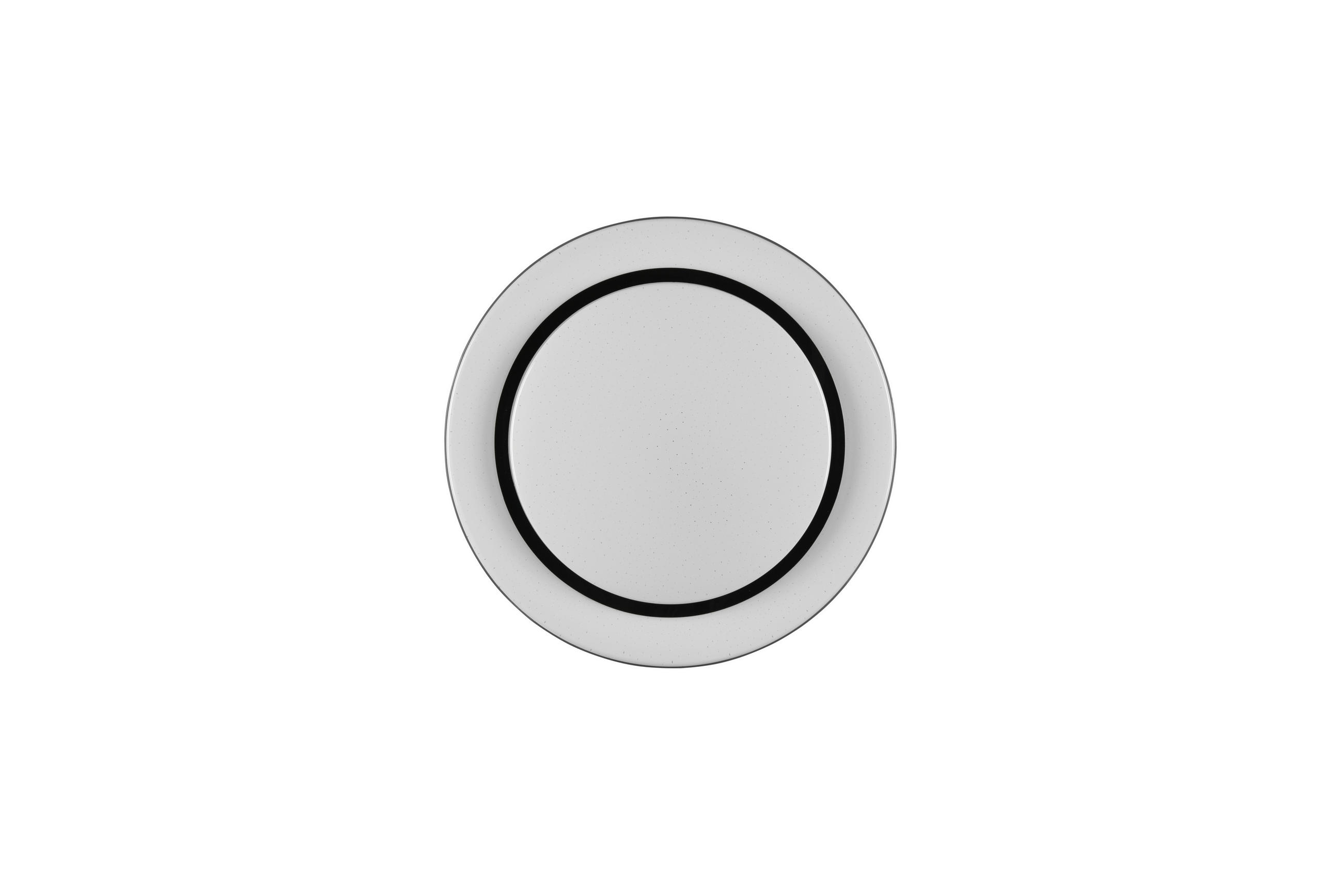 LED-DECKENLEUCHTE  38/7,5 cm    - Schwarz, Basics, Kunststoff (38/7,5cm)