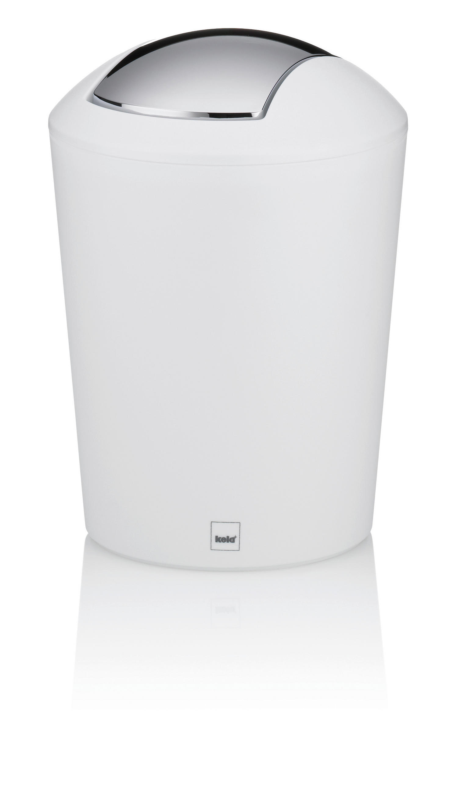 TISCHABFALLEIMER MARTA 1,7 L - Weiß, Basics, Kunststoff (15/21cm) - Kela