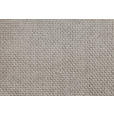 SCHLAFSOFA mit Liegefunktion, Schlafen auf Sitzhöhe, Rücken echt Chenille Greige - Greige/Schwarz, KONVENTIONELL, Textil/Metall (235/90/104cm) - Carryhome