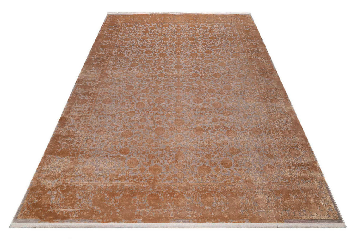 VINTAGE-TEPPICH 133/200 cm Florida Grau, Goldfarben  - Goldfarben/Grau, LIFESTYLE, Textil (133/200cm) - Esprit