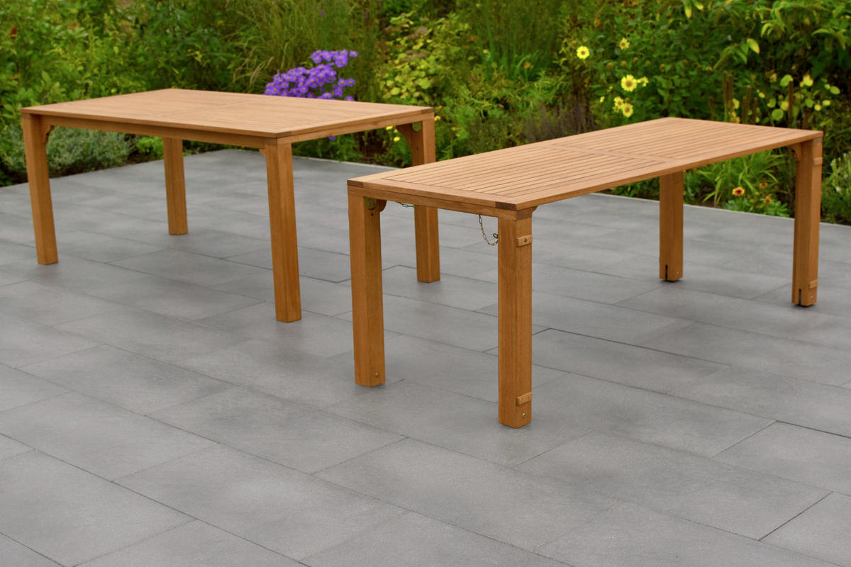 GARTENTISCH 185/90/76 cm  - Braun, KONVENTIONELL, Holz (185/90/76cm) - Gardenson