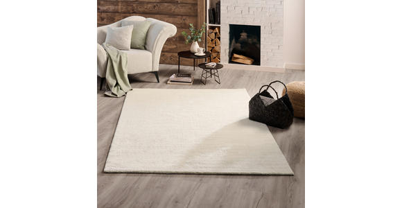 HOCHFLORTEPPICH 80/150 cm Relax Creme - Creme, KONVENTIONELL, Textil (80/150cm) - Novel