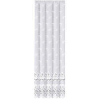 KUSOVÁ ZÁCLONA, 450/245 cm - bílá, Konvenční, textil (450/245cm)