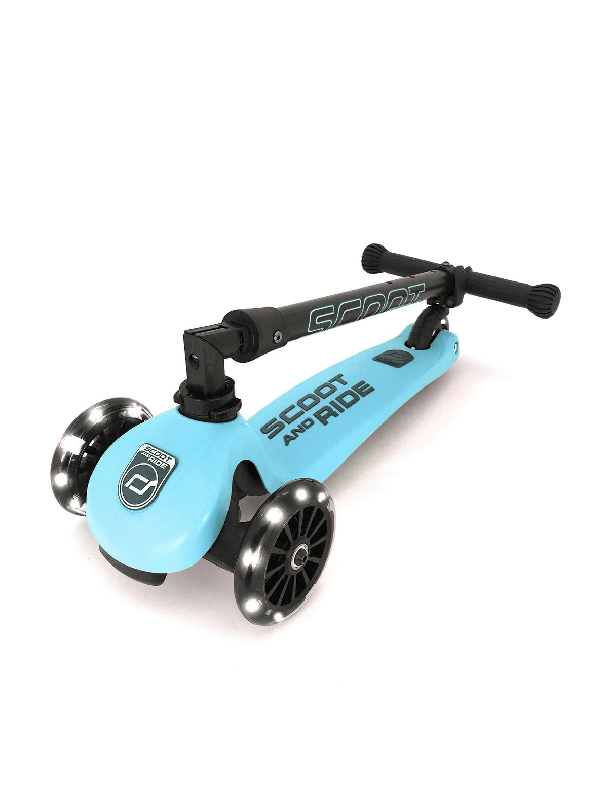 KINDERSCOOTER Highwaykick 3  - Blau/Schwarz, Trend, Kunststoff/Metall (24/72/55cm) - Scoot and Ride