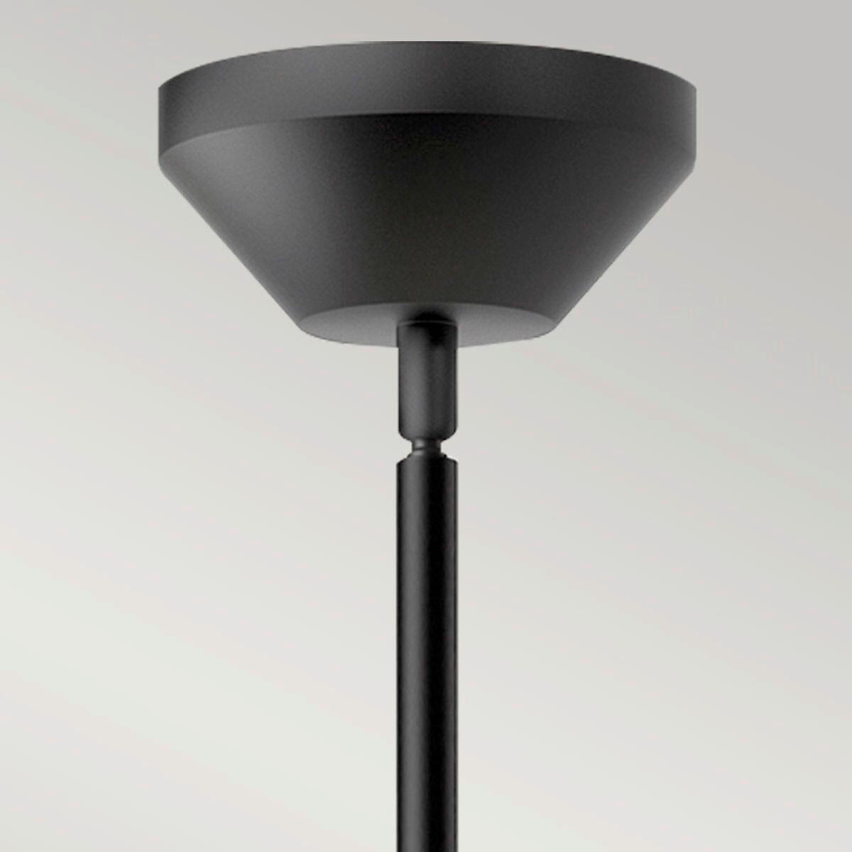 HÄNGELEUCHTE 22,9/35,8 cm  - Schwarz, KONVENTIONELL, Glas/Metall (22,9/35,8cm) - Elstead Lighting