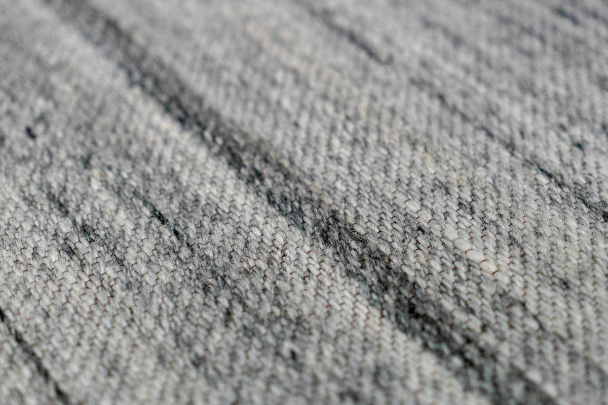 POUF Jacquard 45/46/45 cm  - Grau, Design, Textil (45/46/45cm) - Kayoom
