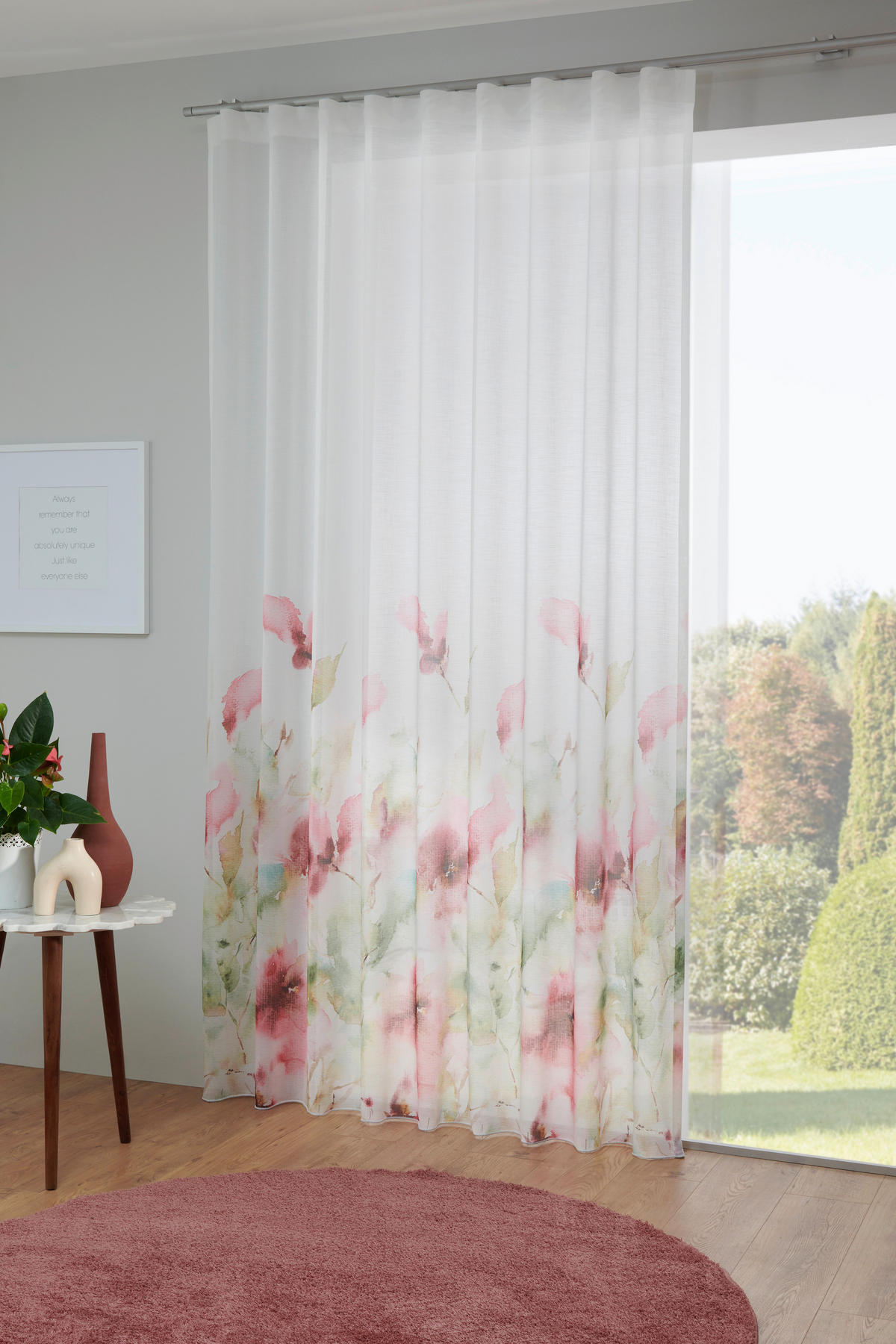 STORE per lfm  - Türkis/Pink, Trend, Textil (300cm) - Esposa