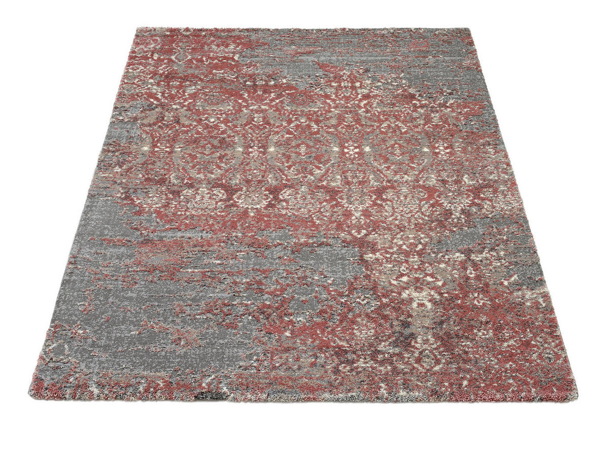 TEPPICH 65/130 cm Rot  - Rot, Design, Textil (65/130cm) - Novel