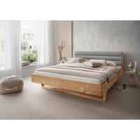 BETT 200/200 cm  in Fichtefarben  - Fichtefarben/Grau, MODERN, Holz (200/200cm) - Livetastic