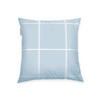 KISSENHÜLLE 40/40 cm  - Pastellblau/Weiß, Basics, Textil (40/40cm) - Tom Tailor