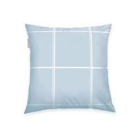 KISSENHÜLLE 40/40 cm  - Pastellblau/Weiß, Basics, Textil (40/40cm) - Tom Tailor