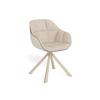 NASLANJAČ, kovina, tekstil bež  - bež, Moderno, kovina/tekstil (55/80/57cm) - MID.YOU