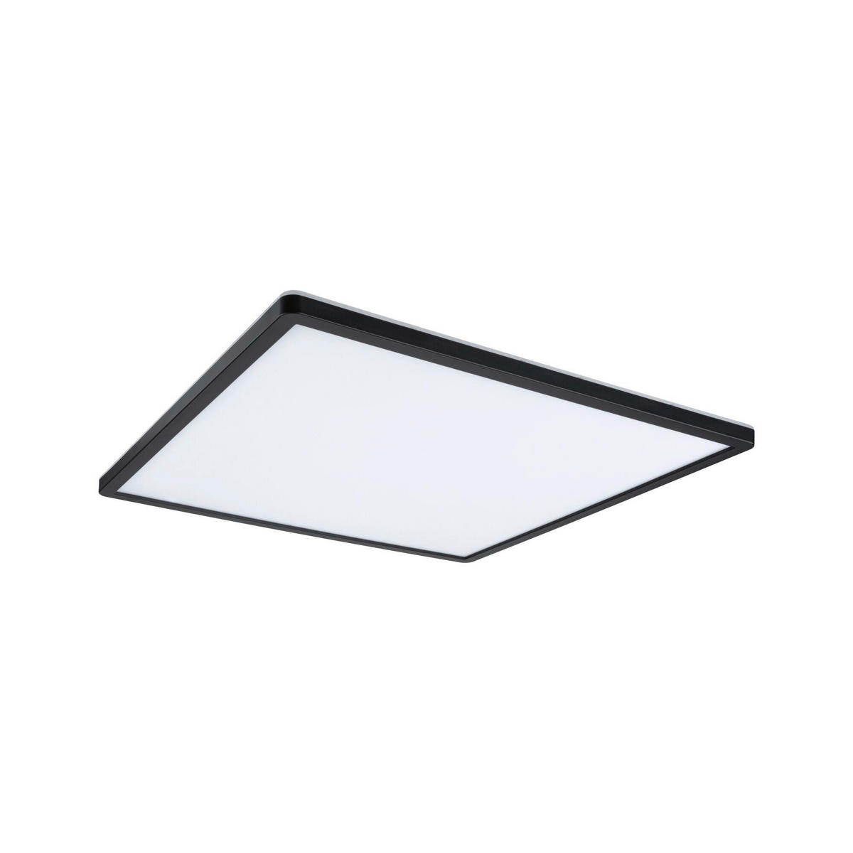 LED-PANEEL  - Schwarz, Basics, Kunststoff (42/42cm) - Paulmann