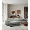 ECKSOFA VIGO Mintgrün  - Schwarz/Mintgrün, Design, Textil (172/303cm) - MID.YOU