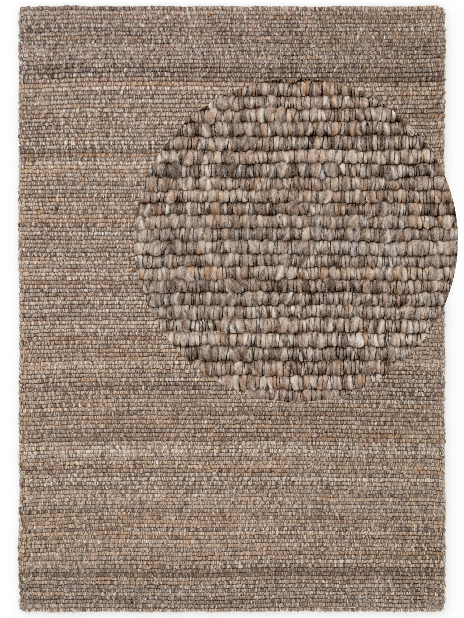 HANDWEBTEPPICH  Wohnzimmer 200/290 cm Kollektion 1852 Wilma Braun, Multicolor rechteckig  - Multicolor/Braun, Basics, Textil (200/290cm) - Villeroy & Boch