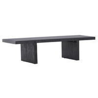 SOFFBORD i trä 120/38/30 cm  - svart, Design, trä (120/38/30cm) - Best Price