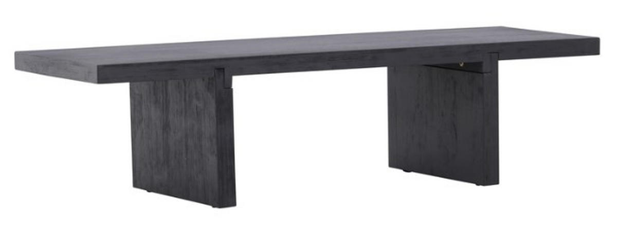 SOFFBORD i trä 120/38/30 cm  - svart, Design, trä (120/38/30cm) - Best Price