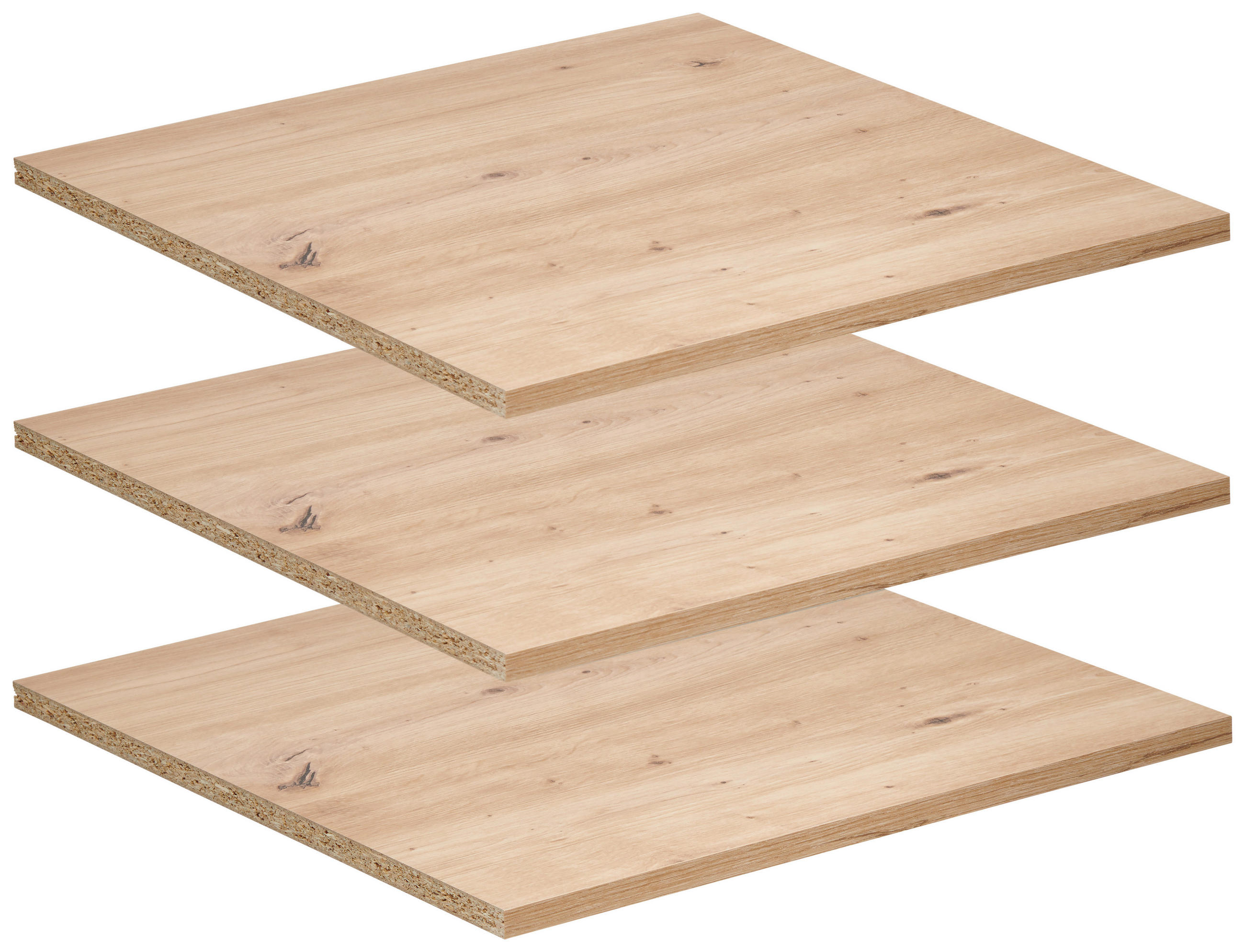 EINLEGEBODENSET 48/1,6/50,1 cm   - Eiche Artisan, Design, Holzwerkstoff (48/1,6/50,1cm) - Voleo