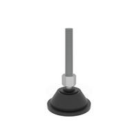 FUSS    - Silberfarben/Schwarz, Basics, Metall (5/10/5cm) - Dieter Knoll